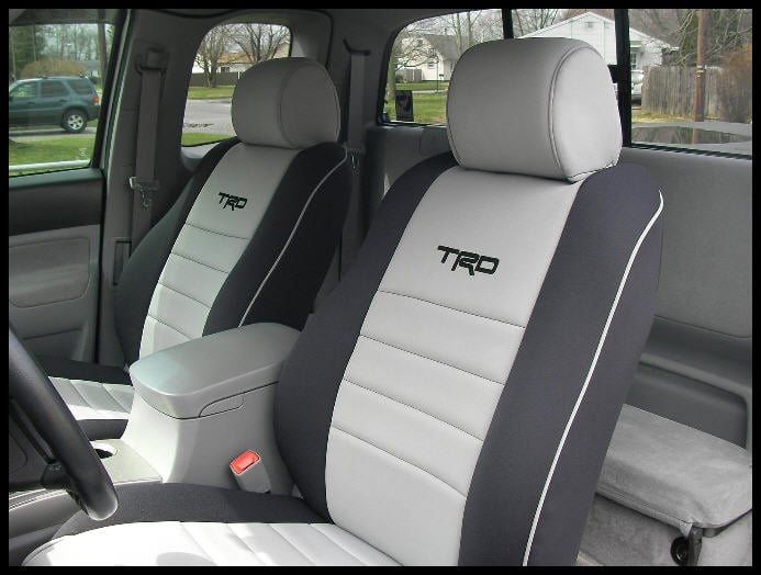 Toyota Tacoma Seat Covers Wet Okole - Trd Logo Wet Okole Seat Covers