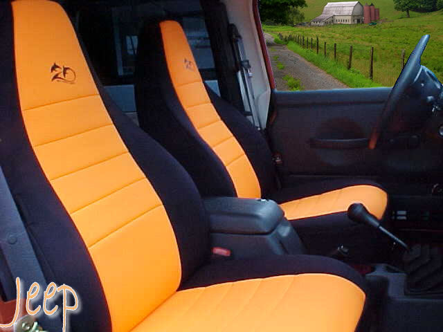 Wet Okole Hawaii Image Gallery - Orange Jeep Seat Covers