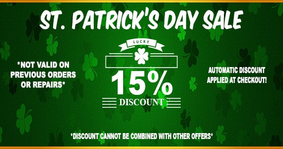 Saint Patrick Sale 15% OFF