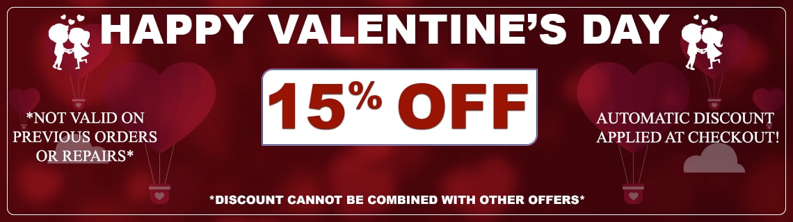 Valentine's Sale 15% Off