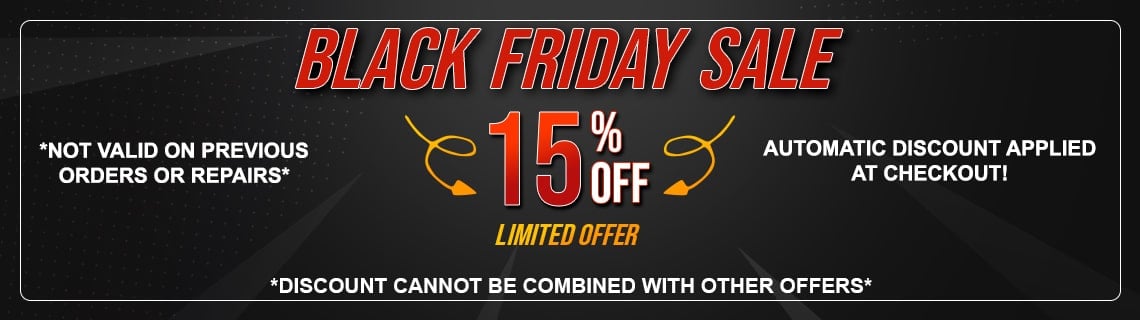 Early Black Friday Sale 15% Off