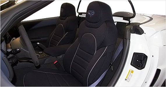 Chevrolet Corvette Full Piping Seat Covers