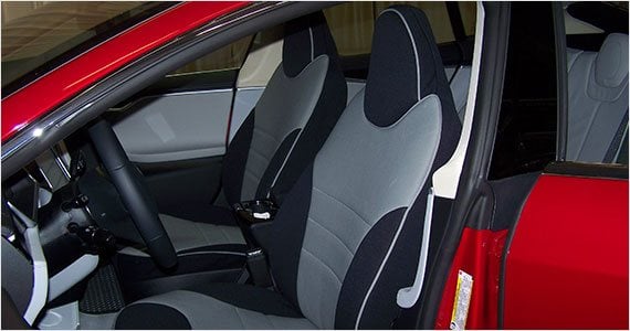 Tesla Model S Half Piping Seat Covers