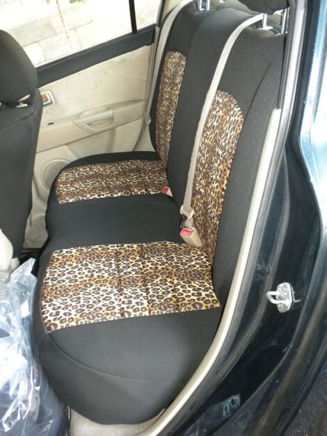 Mazda 3 Pattern Seat Covers - Rear Seats