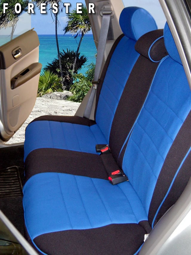 Subaru Xt Seat Covers Rear Seats Wet Okole - Subaru Forester 2018 Waterproof Seat Covers