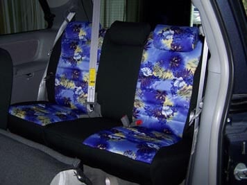 Toyota FJ-40 Pattern Seat Covers - Rear Seats