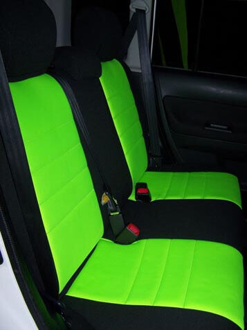 Toyota Echo Standard Color Seat Covers - Rear Seats
