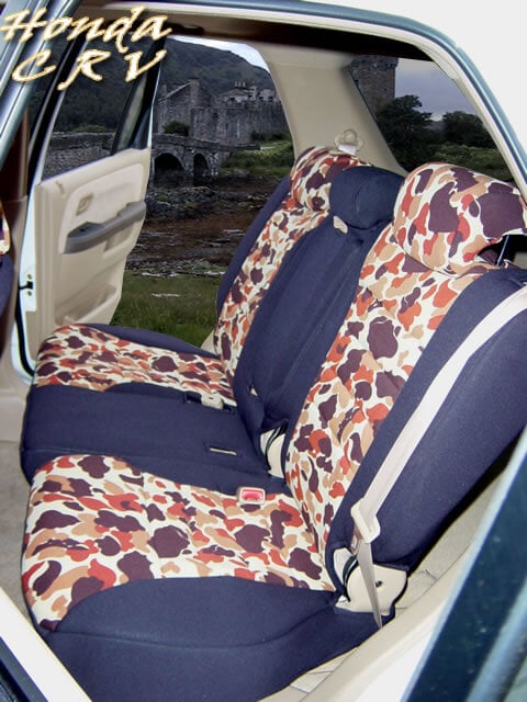 Honda CRV Pattern Seat Covers - Rear Seats