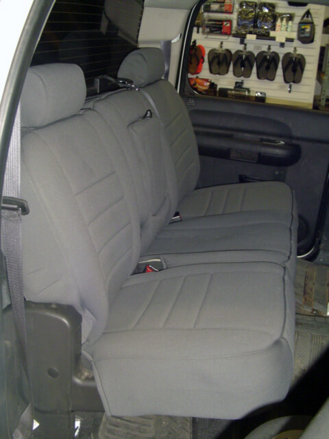 Chevrolet Avalanche Full Piping Seat Covers - Rear Seats
