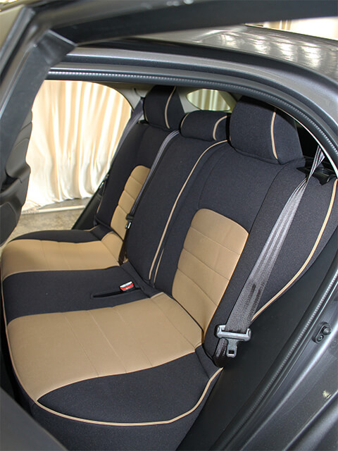 Lexus ES 300 & 400 Half Piping Seat Covers - Rear Seats