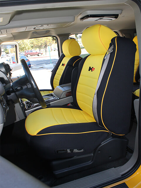 Hummer H2 Half Piping Seat Covers Wet Okole - Hummer H2 Seat Covers