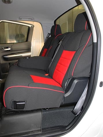 Toyota Tundra Half Piping Seat Covers Rear Seats Wet Okole - 2021 Toyota Tundra Custom Seat Covers