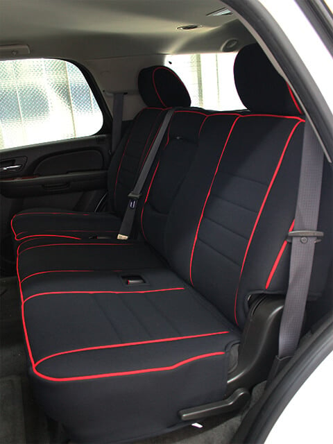 Chevrolet Suburban Full Piping Seat Covers - Rear Seats