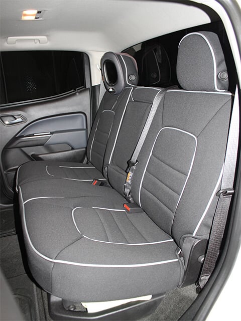 Chevrolet Colorado Full Piping Seat Covers Rear Seats Wet Okole - 2009 Chevrolet Colorado Seat Covers
