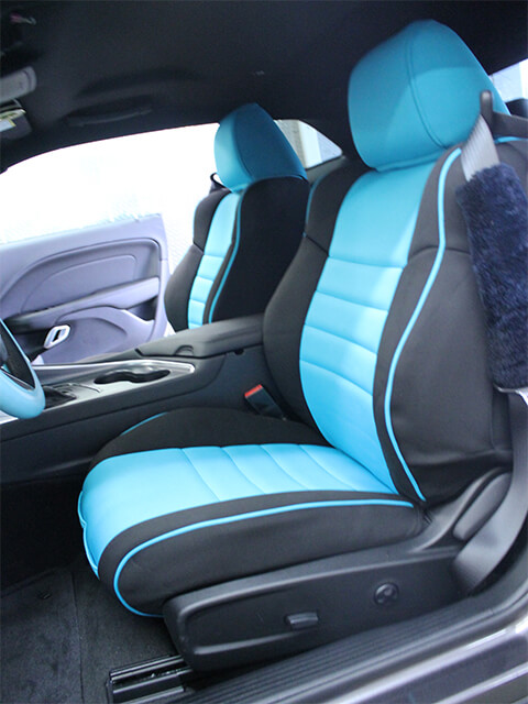 Dodge Challenger Half Piping Seat Covers