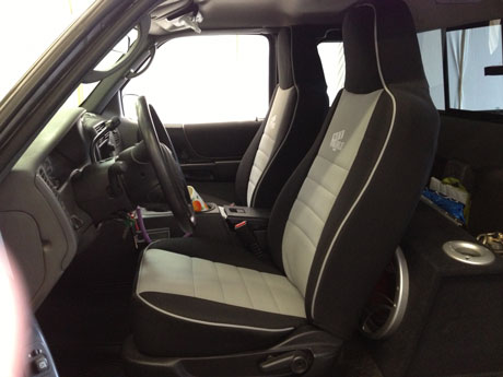 Ford Ranger Half Piping Seat Covers