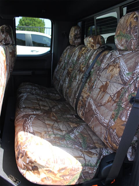 Ford F150 Realtree Seat Covers Rear Seats Wet Okole - 2005 F150 Camo Seat Covers