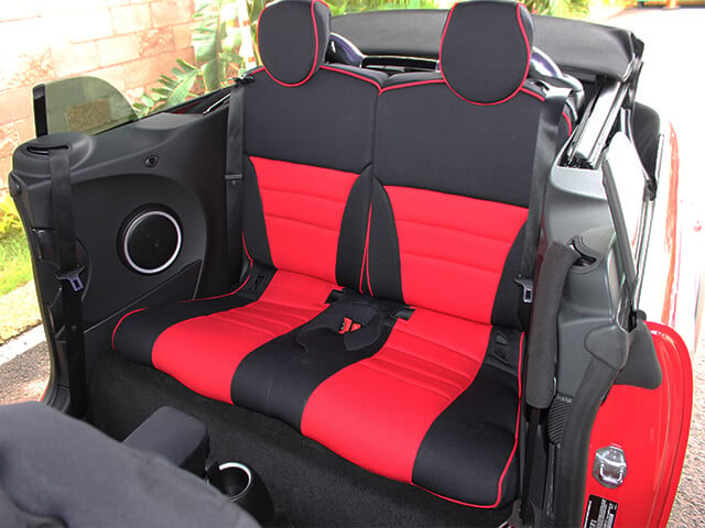 Mini Cooper Standard Color Seat Covers - Rear Seats