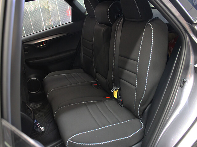 Lexus NX-200 Full Piping Seat Covers - Rear Seats