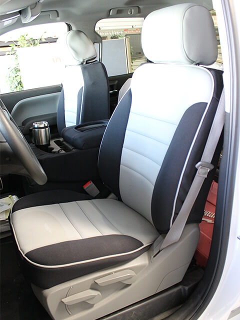 Chevrolet Suburban Half Piping Seat Covers
