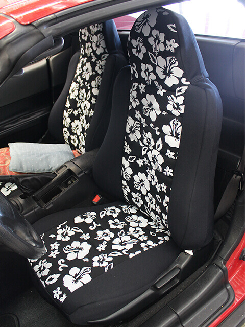 Honda Del Sol Pattern Seat Covers Wet Okole - Honda Del Sol Leather Seat Covers
