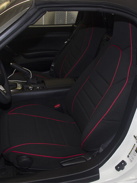 Fiat 124 Spider Full Piping Seat Covers