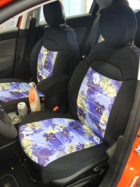 Fiat 500X Pattern Color Seat Covers