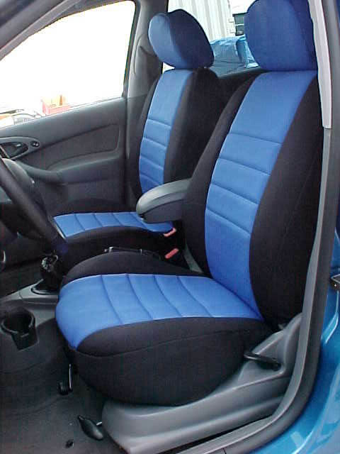 FORD FOCUS CAR SEAT COVERS MAX MOTOR SPORTS BLUE FULL SET-SBCSC205