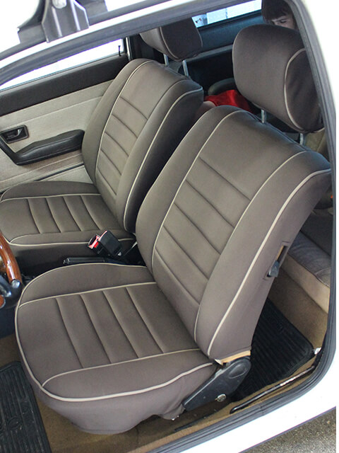 Volkswagen Cabriolet Full Piping Seat Covers Wet Okole - Volkswagen Cabrio Seat Covers