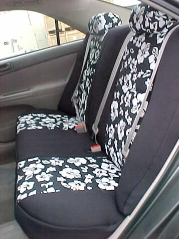 Toyota Camry Pattern Seat Covers - Rear Seats