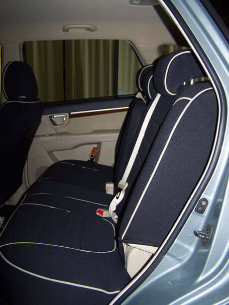 Hyundai Santa Fe Full Piping Seat Covers - Rear Seats