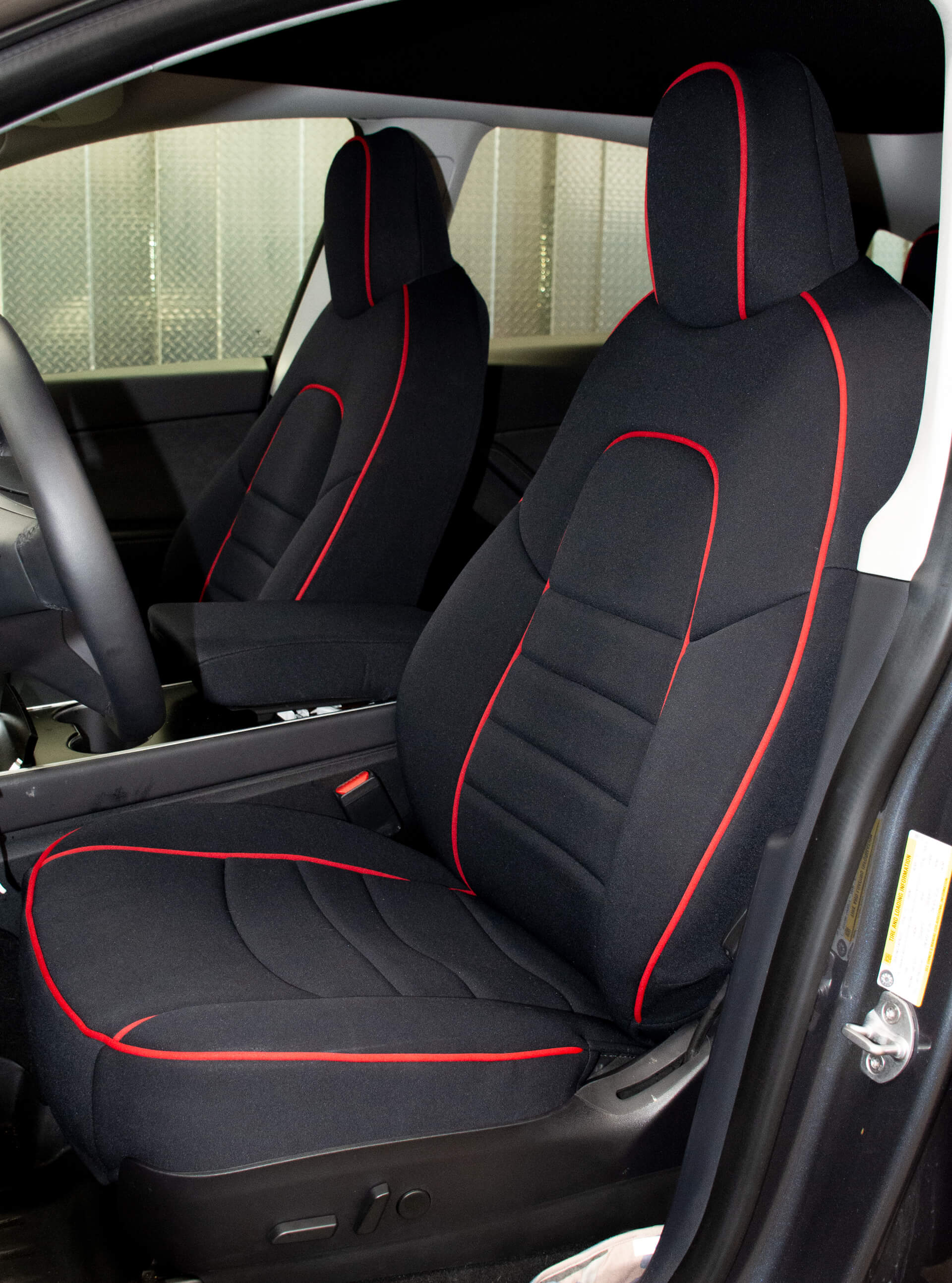 Tesla Tesla Y Full Piping Seat Covers - Wet Okole