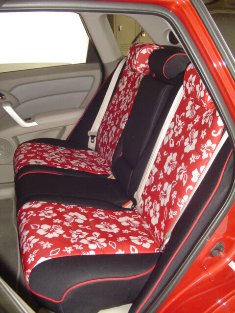 Acura RDX Half Piping Seat Covers - Rear Seats