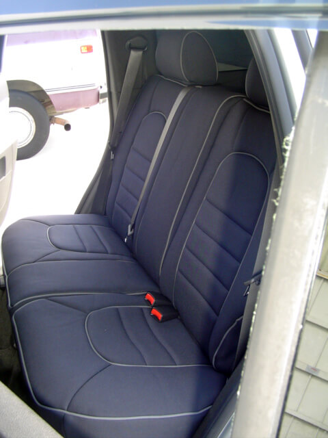Chevrolet Hhr Full Piping Seat Covers Rear Seats Wet Okole - Car Seat Covers For Chevy Hhr