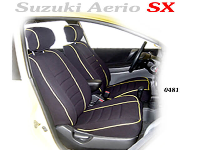 Suzuki Aerio Full Piping Seat Covers