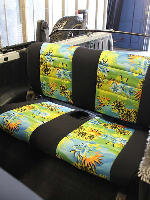 Suzuki Sidekick Pattern Seat Covers - Rear Seats