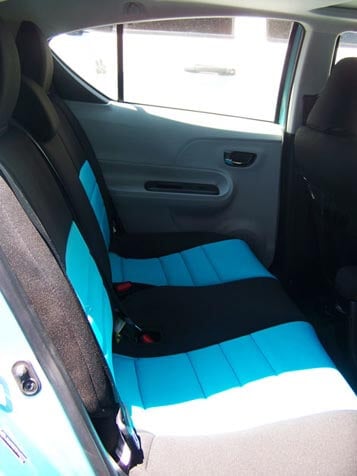 Toyota Cressida Standard Color Seat Covers - Rear Seats