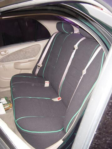Toyota Celica Full Piping Seat Covers - Rear Seats