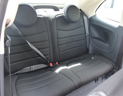 Fiat 500 Seat Covers - Rear: Wet Okole Hawaii
