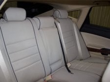 Honda Accord Full Piping Seat Covers - Rear Seats