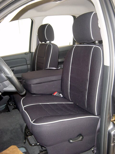 Dodge Ram Full Piping Seat Covers Wet Okole - Dodge Ram Logo Seat Covers