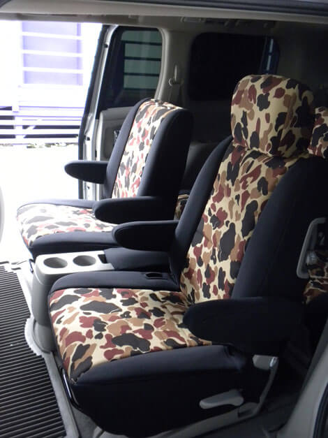 Nissan Quest Pattern Seat Covers - Middle Seats
