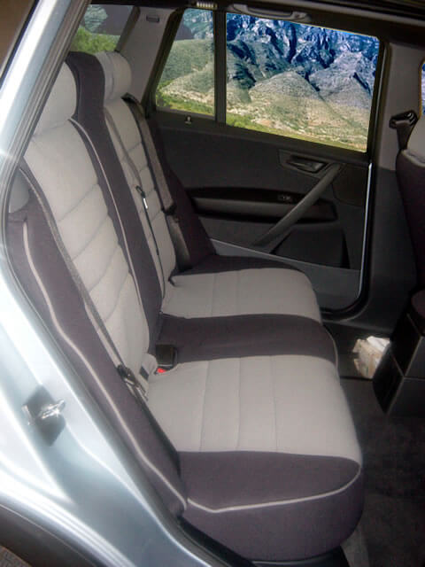 BMW X3  Half Piping Seat Covers - Rear Seats