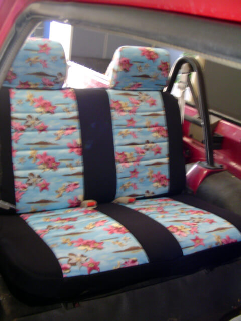 Isuzu Amigo Pattern Seat Covers - Rear Seats