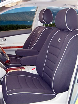 LEXUS ES300 1992-2001 IGGEE S.LEATHER CUSTOM FIT SEAT COVER 13 COLORS AVAILABLE 